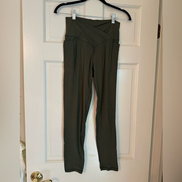 Women’s Aerie Real Me Xtra Hi-Rise Leggings 7/8 Length L - Picture 1 of 3